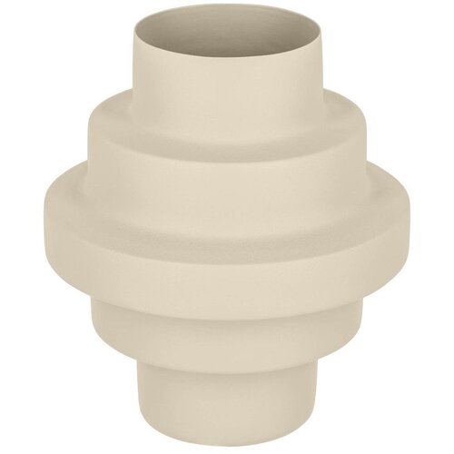 Kave Home Bež jeklena vaza (višina 23 cm) Velia – Cene