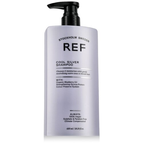 REF Cool Silver Shampoo srebrni &scaron;ampon neutralizirajući žuti tonovi 600 ml Cijene