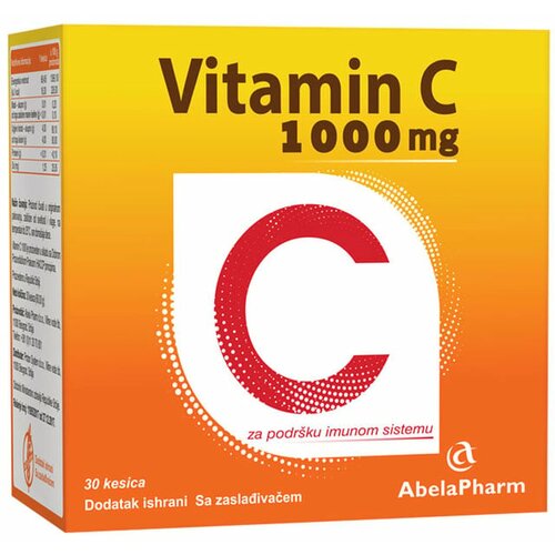 Vitamin C 1000 mg, 30 kesica Cene