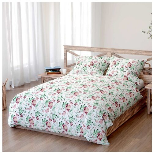 Edoti Cotton bed linen Peony A595 Slike