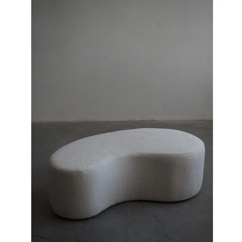 Atelier_Del_Sofa Tabure, Fasülye - Ecru