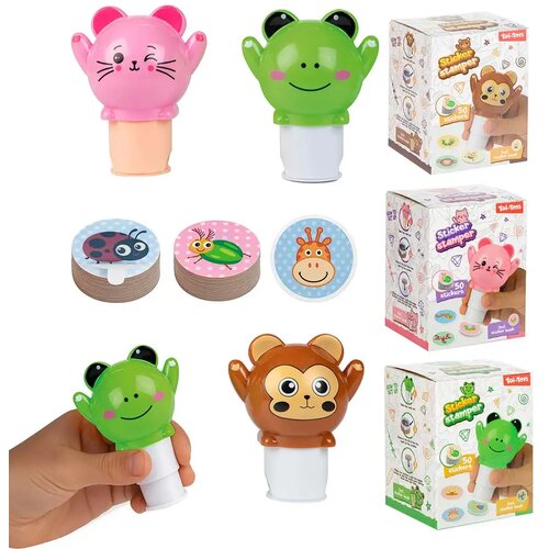 Magic Toys Komplet za izdelavo nalepk z živalmi, različnih vrst, 1 kos Slike