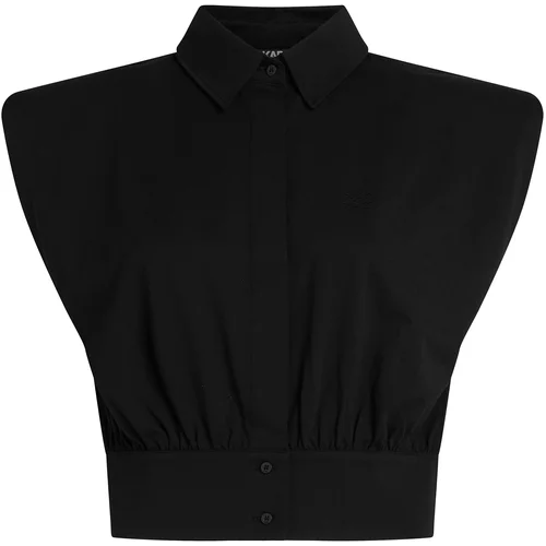 Karl Lagerfeld Bluza črna