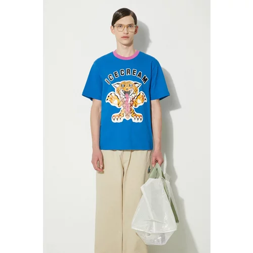 Icecream Pamučna majica Tiger za muškarce, s tiskom, IC24237