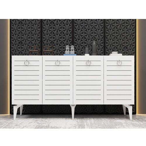Woody Fashion Arona - White White Console Cene