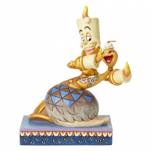 Enesco Romance by Candlelight (Lumiere and Feather Duster Figurine) ( 065798 ) Cene