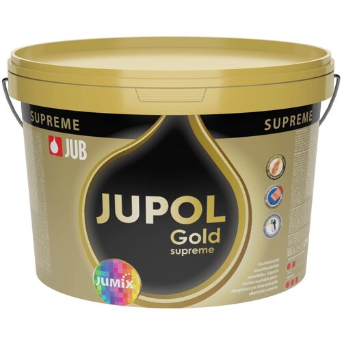 Jub vrhunsko pokrivna notranja pralna barva jupol gold supreme bela 10 l Cene
