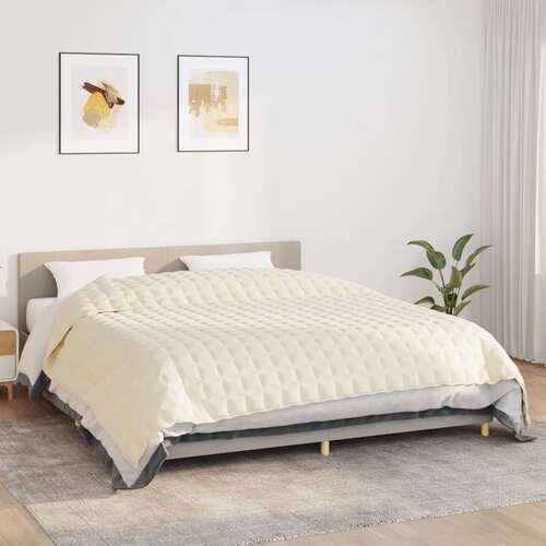  Obtežena odeja svetlo krem 235x290 cm 11 kg blago, (20769000) Cene