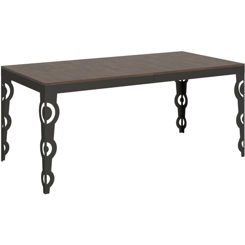 Itamoby &amp;nbsp; Karamay Evolution (90x180/440 cm) - oreh, barva nog: antracit - raztegljiva jedilna miza, (20841816) Slike