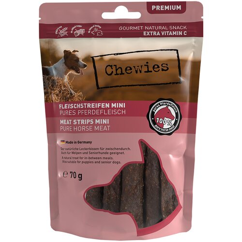 Chewies mesni trakci Mini - Varčno pakiranje: Konj 2 x 70 g Cene