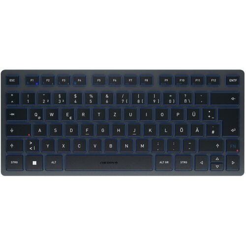 Cherry keyboard kw 7100 mini [de] black/blue bt&amp;quot; Slike