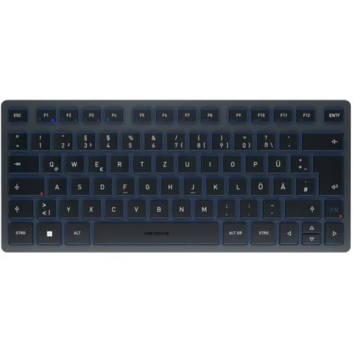 Cherry Keyboard KW 7100 MINI [DE] black/blue BT"