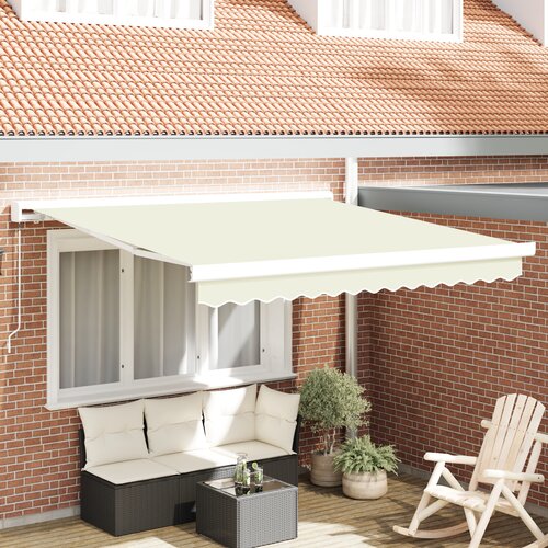 vidaXL Kremna ročna retraktibilna tenda 300x250 cm Cene