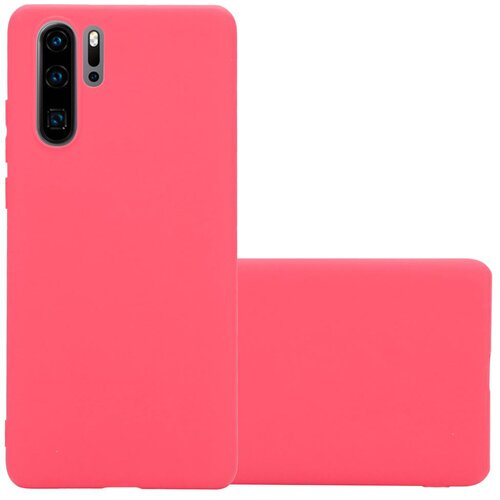 Cadorabo Case, združljiv s Huawei v Candy Red - Za&scaron;čitni pokrov, narejen iz fleksibilnega silikona TPU, (20574459) Cene