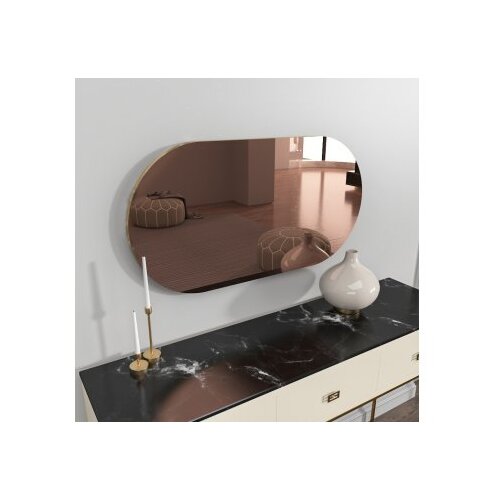 Hanah home Mirror Bronzano-zlatno Slike