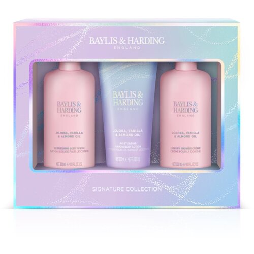 Baylis & Harding Jojoba, Vanilla & Almond Oil darilni set (za ženske) z mandljevim oljem Cene