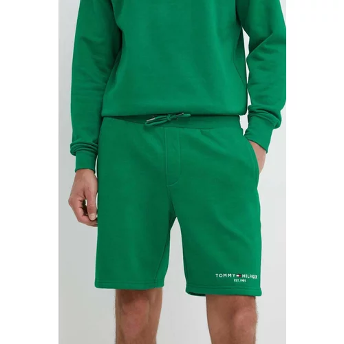 Tommy Hilfiger Kratke hlače moški, zelena barva