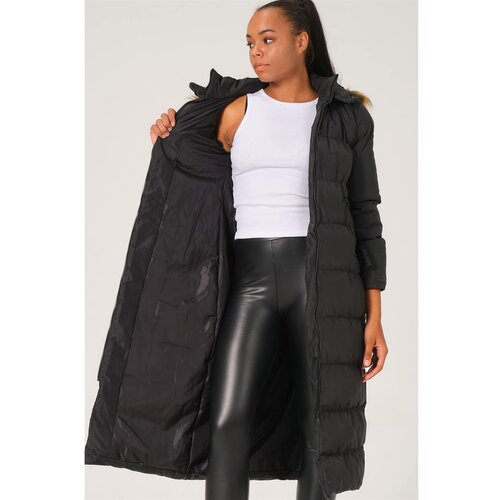 Dewberry Z6753 LADY COAT-BLACK Cijene