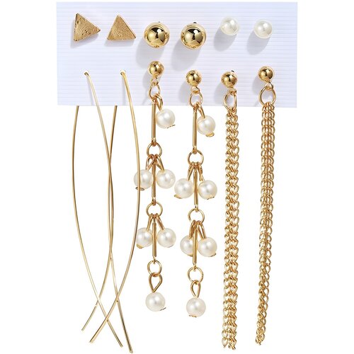  Set uhani JA-26855 - Zlati KP26855 Slike