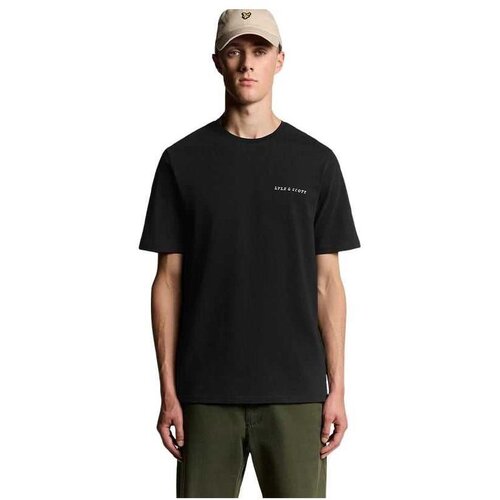 Lyle & Scott Lyle&scott - relaxed fit mu&scaron;ka majica Cene