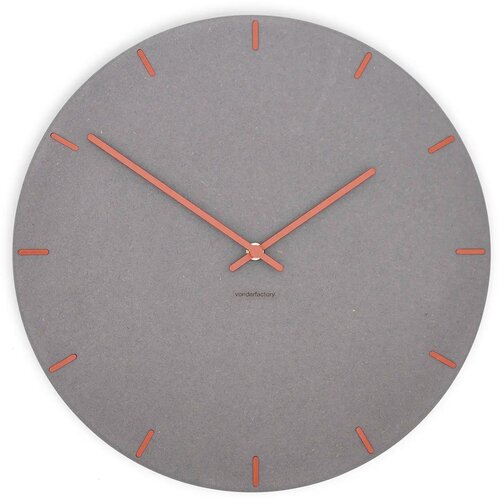 Von Der Factory Zidni sat Luxhora Pura Circ Light Grey 11 boja kazaljki Cijene