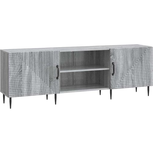 VidaXL TV ormar Siva sonoma 150 x 31 x 50 cm Konstruirano drvo - Siva sonoma Slike