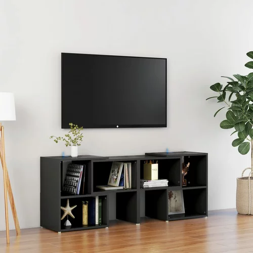 TV ormarić crni 104 x 30 x 52 cm od iverice