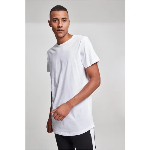 Urban Classics Long T-shirt in the shape of white