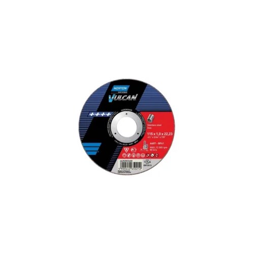 Norton rezna ploča VULCAN INOX 115 x 1 x 22.23 mm Slike