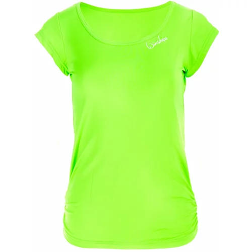 Winshape Funkcionalna majica 'AET106' neonsko zelena / bela