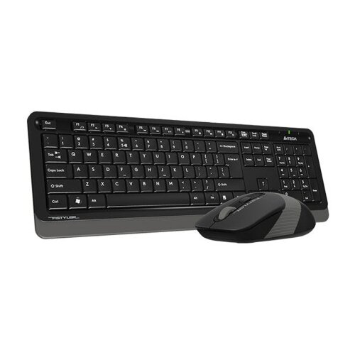 A4Tech A4 TECH Bežična tastatura i miš FG1010 FSTYLER, USB, US, crni set Cene