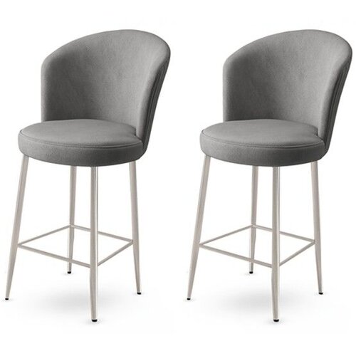 Hanah home Set barskih stolica Alte, 2 dijela, siva Cene