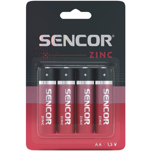  Baterija Sencor R06 AA 4BP Cink Karbon 4/1 Cene