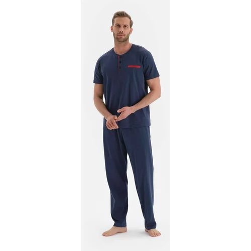 Dagi Pajama Set - Navy blue