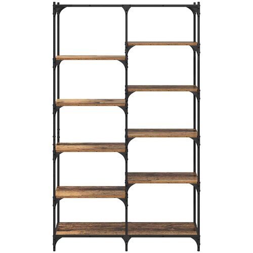 VidaXL Polica Staro drvo 100 x 32 x 170 cm Konstruirano drvo Slike