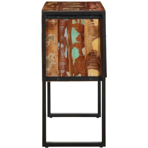 VidaXL Konzolni ormarić Vi&amp;scaron;ebojni 90x35x75 cm Obrađeno puno drvo Slike