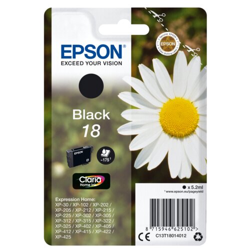 Epson ink cartridge black Claria Home T 180 T 1801 Cijene