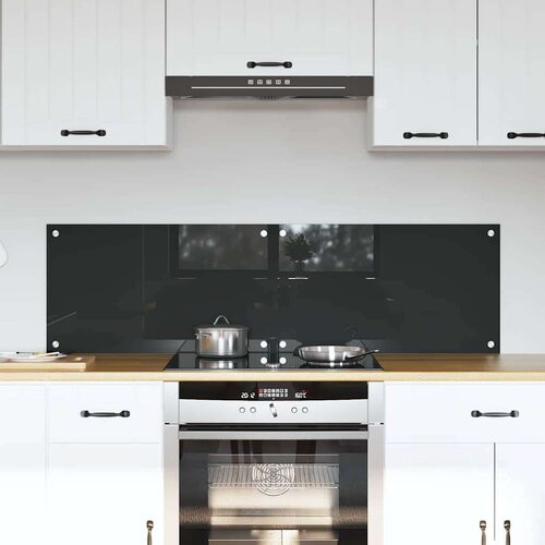 vidaXL Zaščita za kuhinjo 2 pcs Temno siva 70 x 40 cm kaljeno steklo Cene