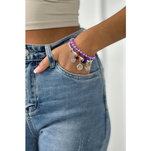 Kesi Bracelet SL519-89 purple Slike