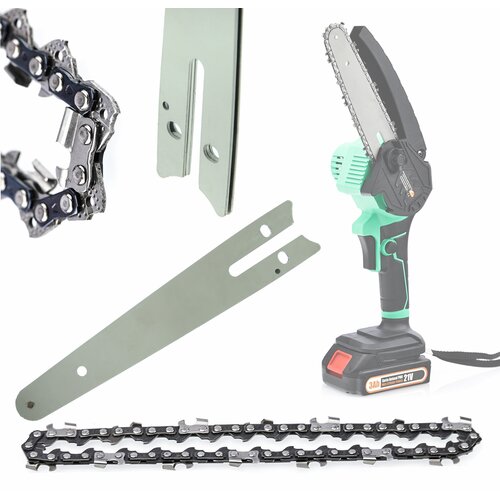 Rosfix Set 12" Brizgalna Cev In 2x Brizgalni Verižnik &ndash; Visokokakovostna Jekla, 3/8" Korak, 1.3 Mm Žleb | Za Električno Žago RP21V, RS11, (5000212916) Cene