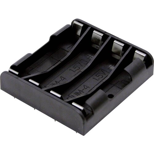 MPD BK-1264-PC8 nosilec baterij 4x Micro (AAA) spajkalni priklop (D x &Scaron; x V) 53 x 49 x 12 mm, (20635870) Cene