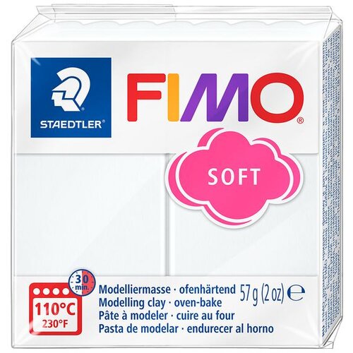 Staedtler FIMO meka polimerna glina 57g |  White Cene
