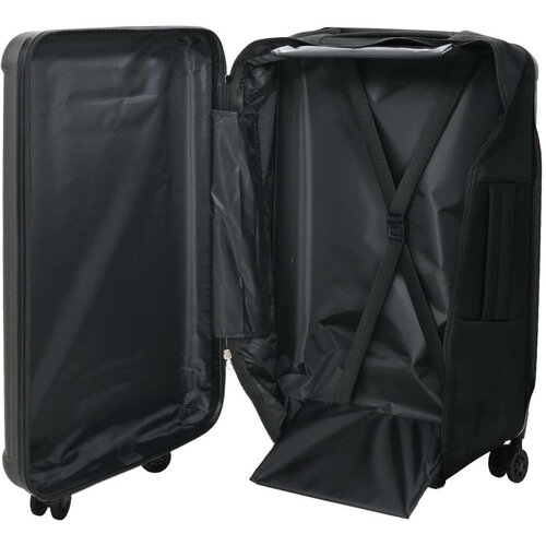 vidaXL tvrdi kofer 24'' Tamnosiva 43x27x66 cm Cene