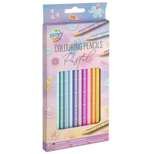  Olovke u pastelnim bojama 12 kom Slike