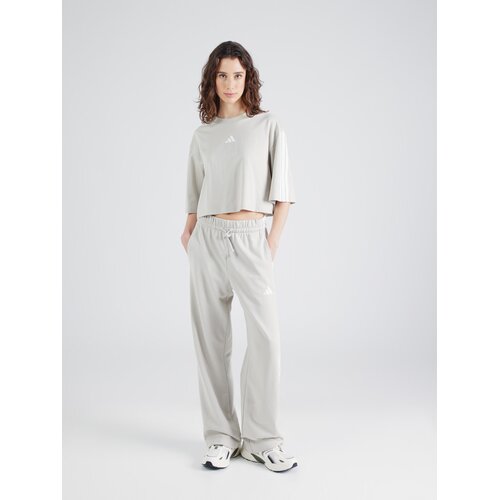 Adidas &amp;Scaron;iroka majica kit / bela Slike