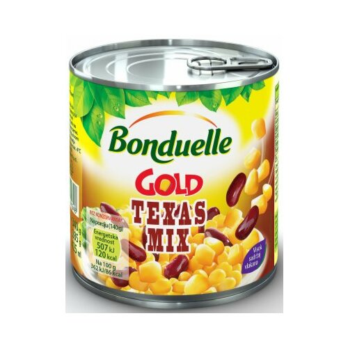 Bonduelle gold texas mix crveni pasulj i kukuruz 400g limenka Cene
