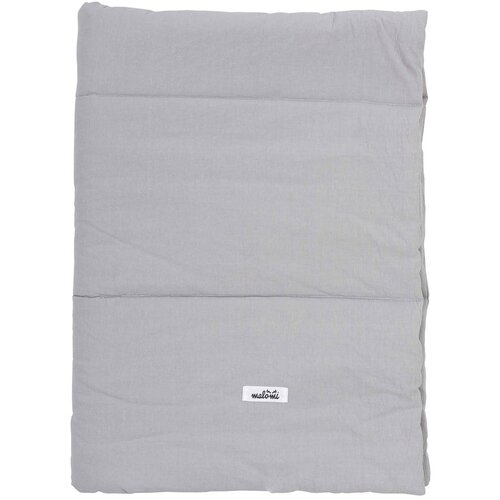 Malomi Kids Svijetlo siva pamučna deka za bebe 80x100 cm - Cijene