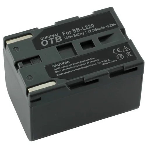 OTB baterija SB-L220 za samsung SC-D130 / VP-D20 / VP-D75, 2600 mah kompatibilna