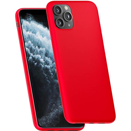 3mk Silikonski etui Matt Case za Apple iPhone 13 Pro strawberry Slike