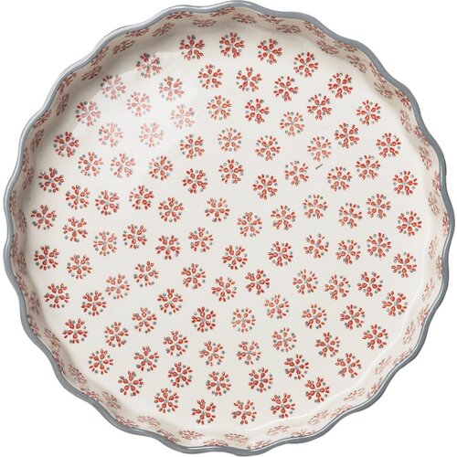  Posoda za pito Retro Red - 1 kos Slike